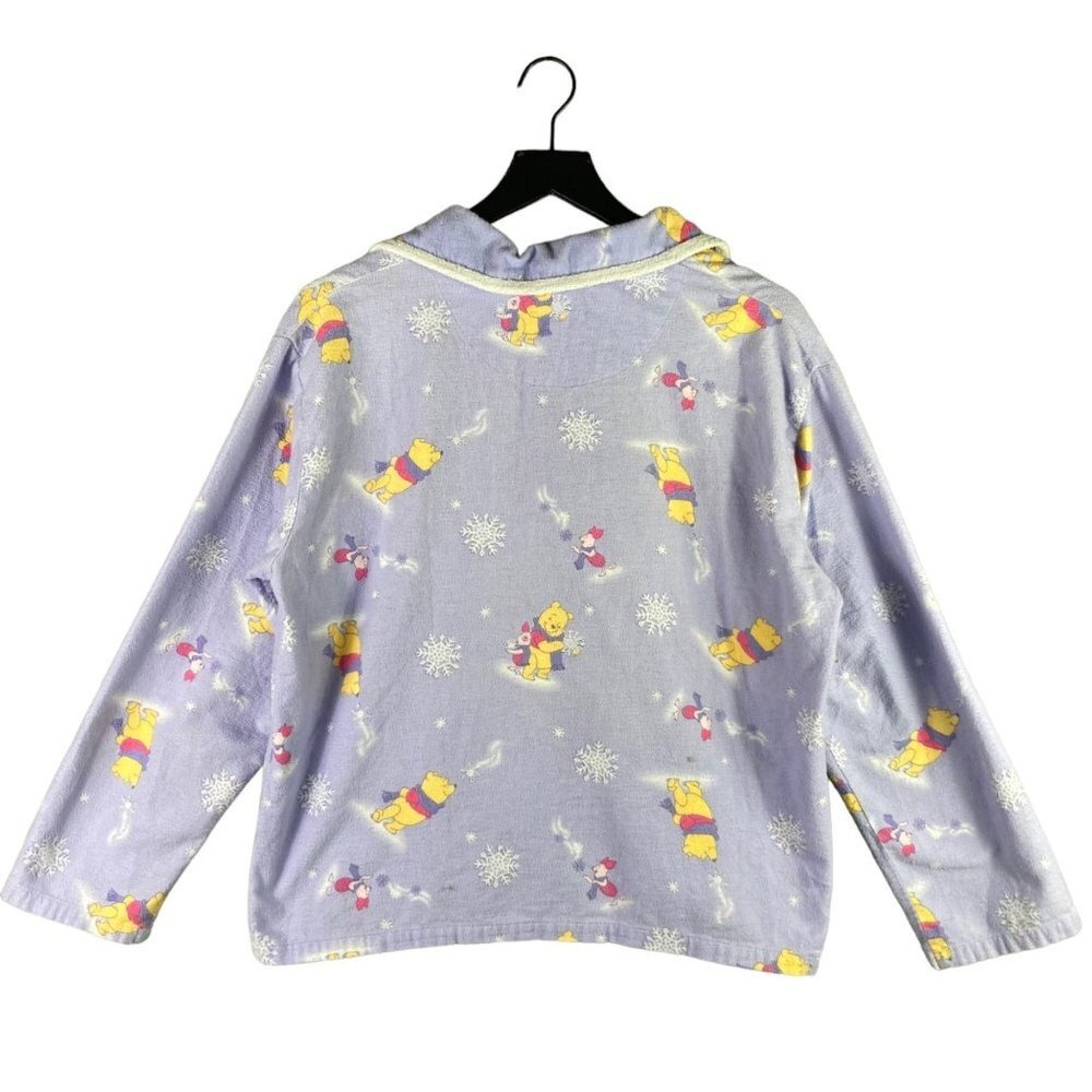 Disney Winnie Pooh Womens‎ Pajama Top M Sleepwear Ladies Pooh Bear Tee - Picture 3 of 11